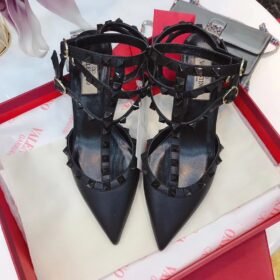 Valentino Rockstud Pump 65MM All Black