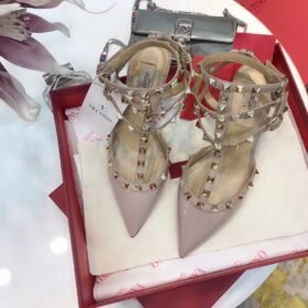 Valentino Rockstud Pump 65MM Beige