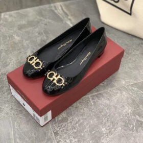 Salvatore Ferragamo Gancini Ballet Flat