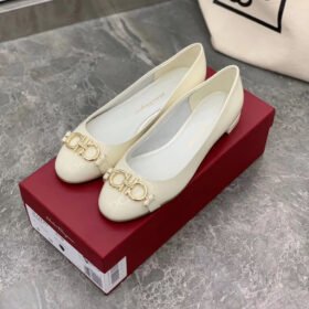 Salvatore Ferragamo Gancini Ballet Flat