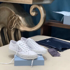 Prada Gabardine Fabric Sneakers