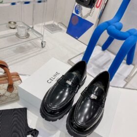 Celine Margaret Penny Chunky Loafer