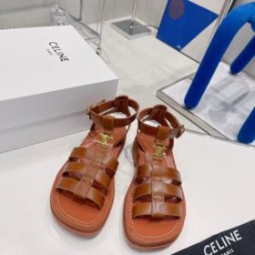 Celine Clea Triomphe Gladiator Chunky Sandal