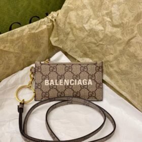 The Hacker Project Gucci Balenciaga Card Case With Strap