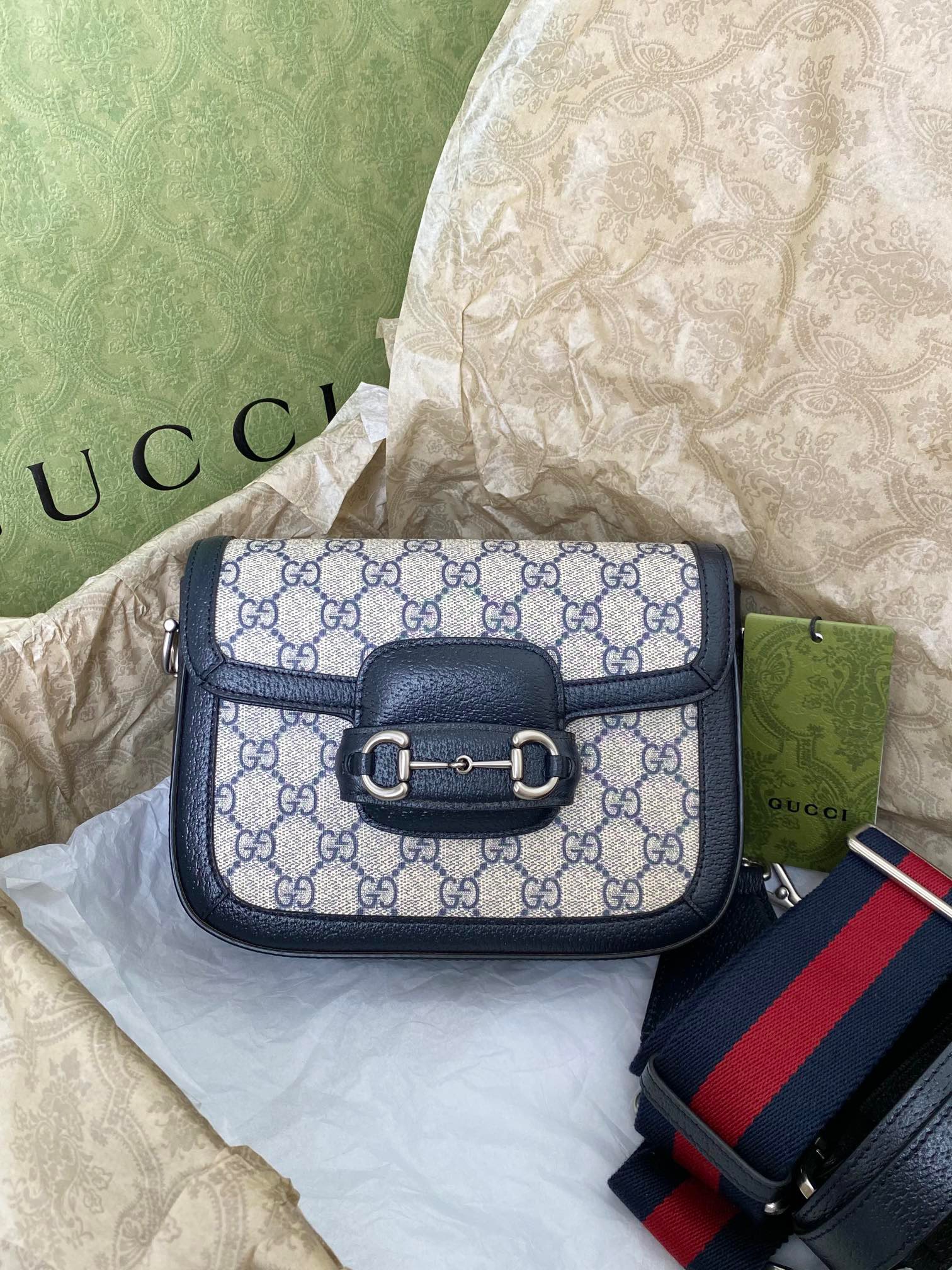 Gucci Horsebit 1955 Mini Bag - Kaia Brand