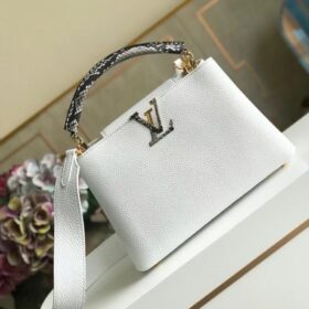 LV Capucines BB Python Handle