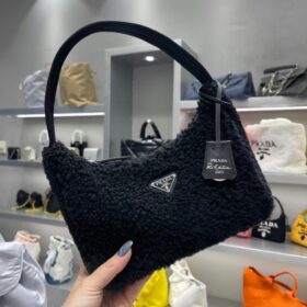 Prada Shearling Mini-Bag