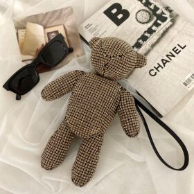 Alexander Wang Bear Rhinestone Pouch