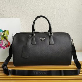 Prada Saffiano Leather Travel Bag