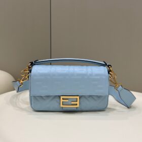 Fendi Baguette Light Blue Bag