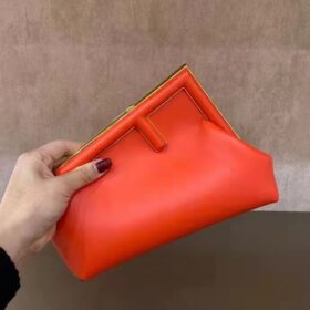 Fendi First Small Red Leather