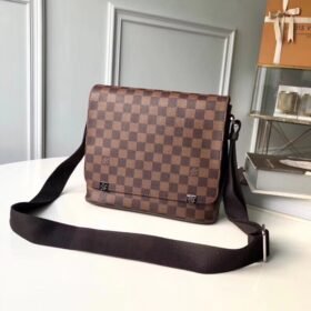 LV District PM Damier Ebène Canvas