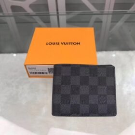 LV Slender ID Wallet Damier Graphite Canvas