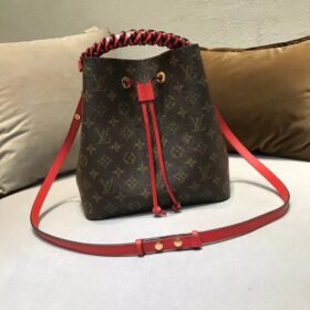 Louis Vuitton Neo Noe Monogram Red