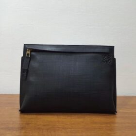 Loewe T Pouch Linen Black