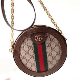 Gucci Ophidia Mini GG Round Shoulder Bag