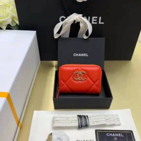 Chanel 19 Zipped Coin Purse