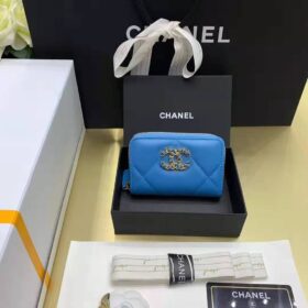 Chanel 19 Zipped Coin Purse