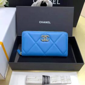 Chanel 19 Long Zipped Wallet