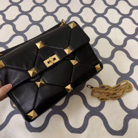 Valentino Large Roman Stud Shoulder Bag