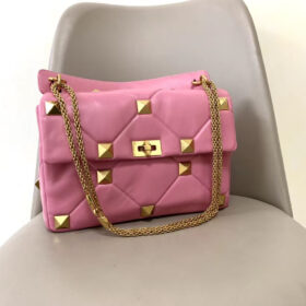 Valentino Large Roman Stud Shoulder Bag