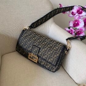 Fendi Baguette Jacquard FF Large