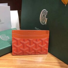 Goyard Card Holder Orange