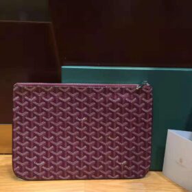 Goyard Senat Pouch MM Maroon