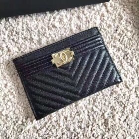 Chanel Boy Card Holder