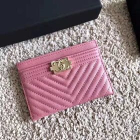 Chanel Boy Card Holder