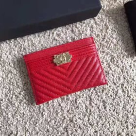 Chanel Boy Card Holder