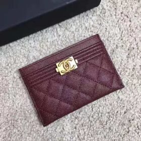 Chanel Boy Card Holder