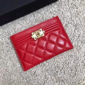 Chanel Boy Card Holder