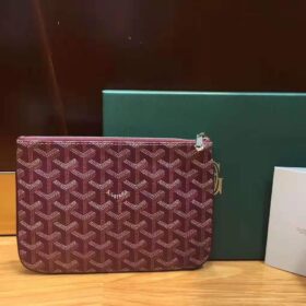 Goyard Senat Pouch PM Maroon