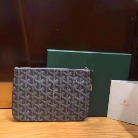 Goyard Senat Pouch PM Grey