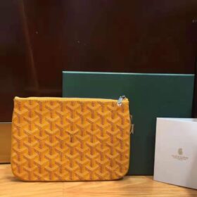 Goyard Senat Pouch PM Yellow