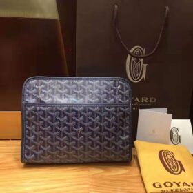 Goyard Toiletry Pouch Jouvence MM Navy Blue