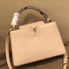 LV Capucines PM Python Handle