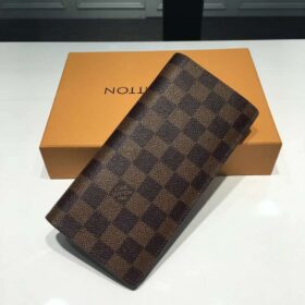 LV Brazza Wallet Damier Ebene