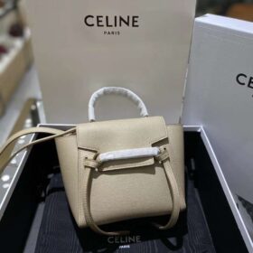 Celine Pico Belt Bag Light Taupe