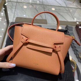 Celine Pico Belt Bag Lychee