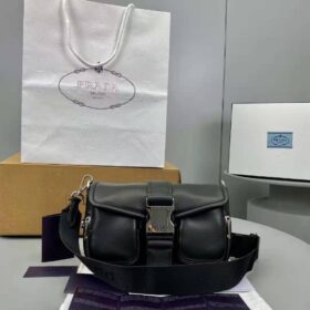 Prada Pocket Nappa Leather Bag