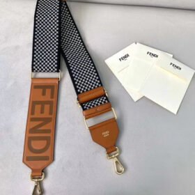 Fendi Vichy Ribbon Strap Bag