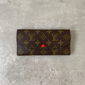 Louis Vuitton Emilie Mono Red Wallet