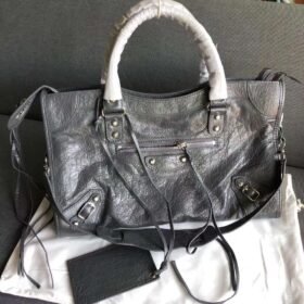 Balenciaga Classic City Lambskin Grey