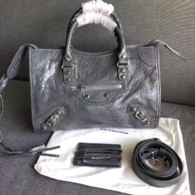 Balenciaga Classic City Small Lambskin Grey