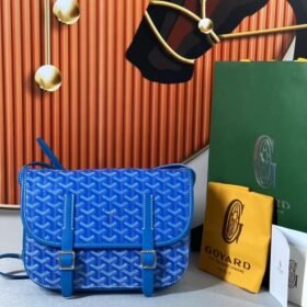 Goyard Belvedere Messenger MM Blue