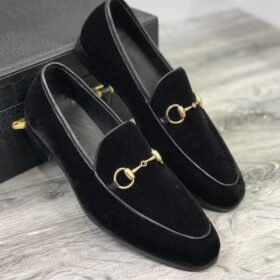 Gucci Jordan Velvet Loafer