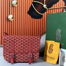 Goyard Belvedere Messenger MM Red