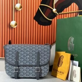 Goyard Belvedere Messenger MM Grey